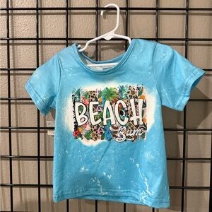 Beach Bum Kids Blue T-Shirt